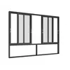 JMA- Neptune Series - Triple Track Sliding Window Aluminium
