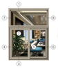 Yonglijian Aluminum - Series 108A Sliding Window