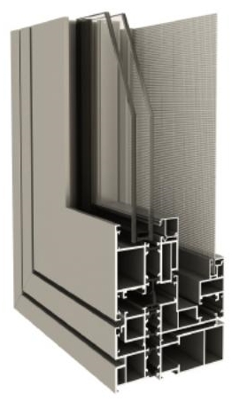 Yonglijian Aluminum -118/95A/70/80 series insulation system casement window
