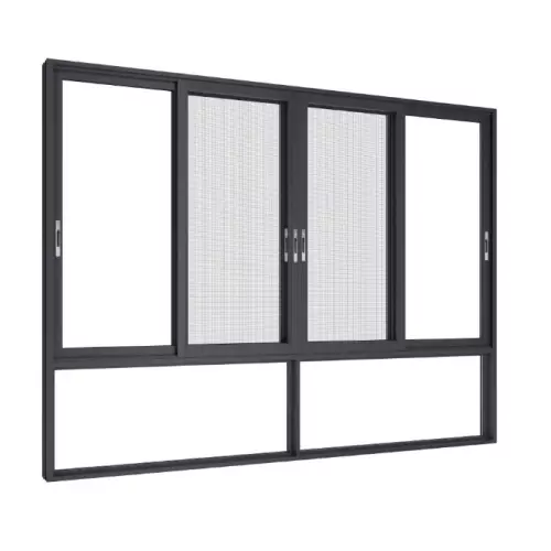 JMA- Neptune Series - Triple Track Sliding Window Aluminium