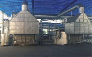 [Juchen]Circular double-chamber regenerative melting furnace