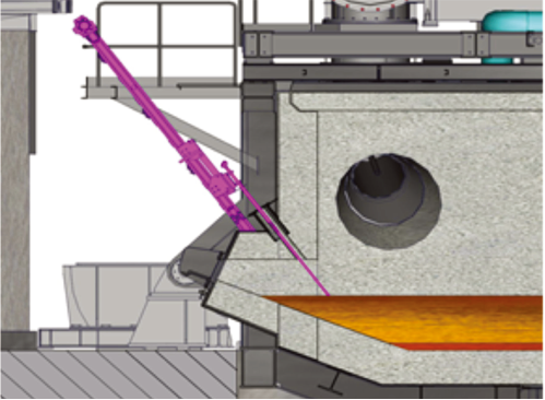 [Hangxing ]Tiltabale Melting Furnace